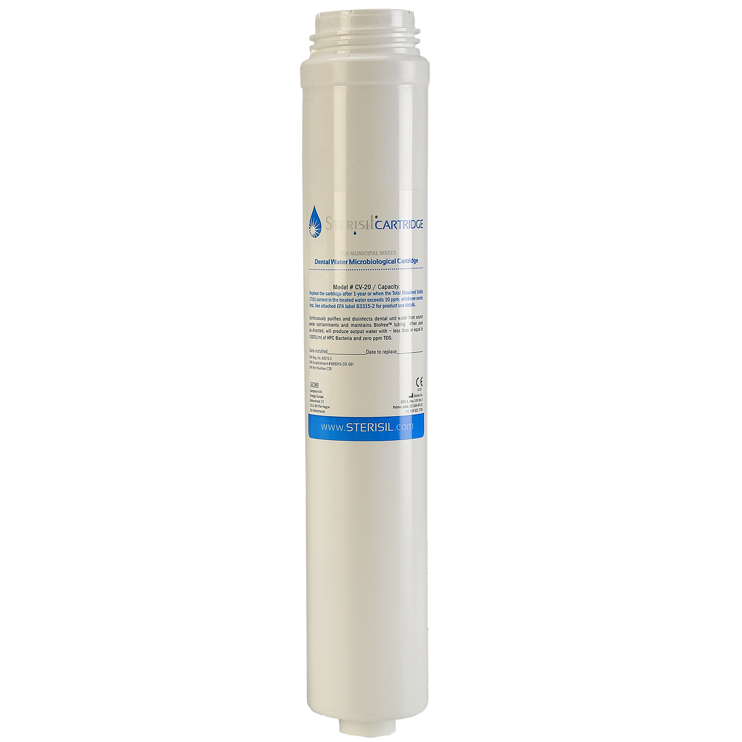 Sterisil Valved Cartridge