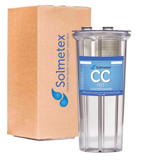 Solmetex HG5 Replacement Collection Container with Recycle Kit