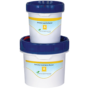 Solmetex 1.25 Gallon Lead Bucket