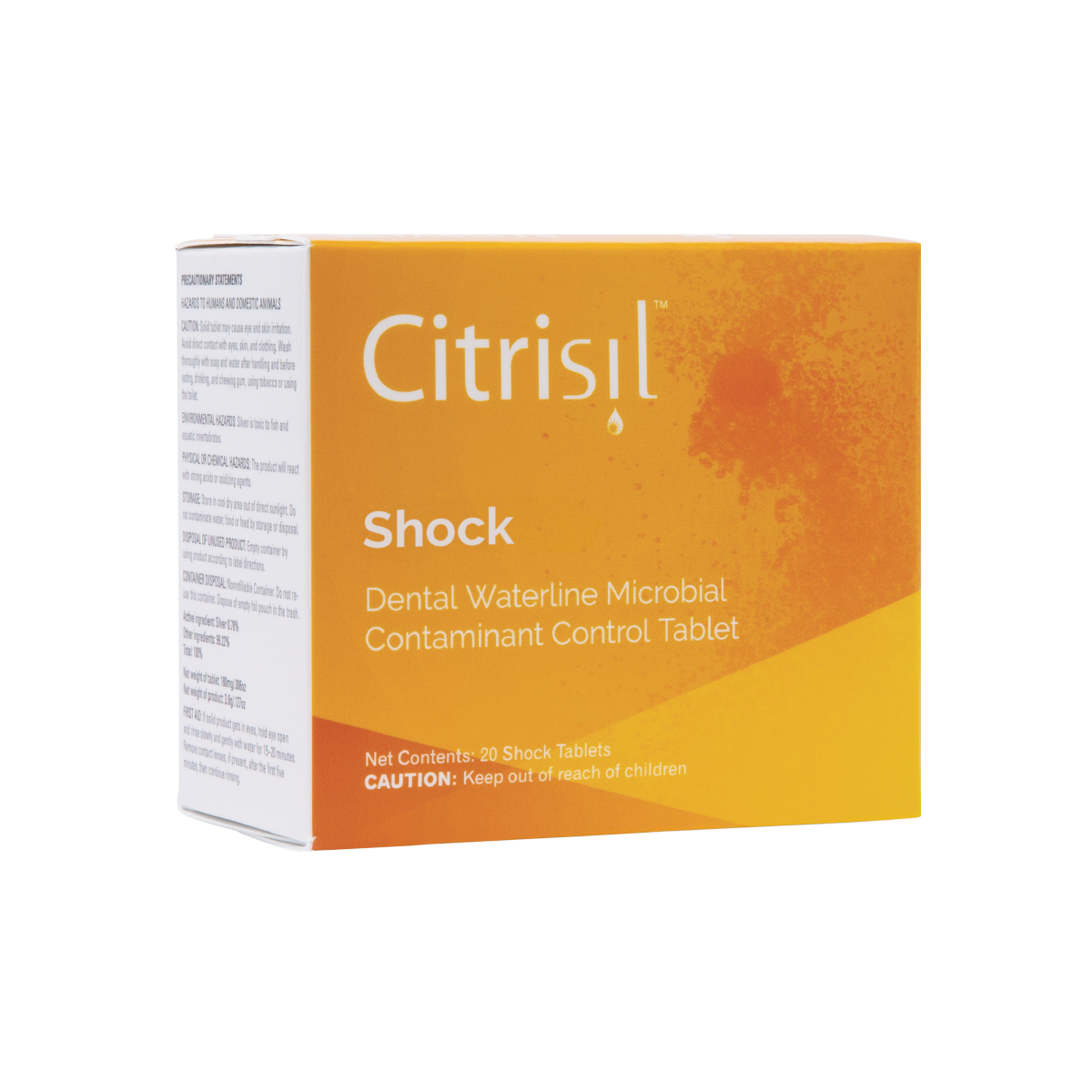 Citrisil Dental Waterline Shock Tablets by Sterisil